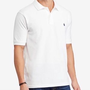 Classic Fit Soft-Touch Polo. White. 3XB. EUC!